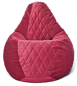 Кресло мешок Beanbag Maserrati Romb L Red