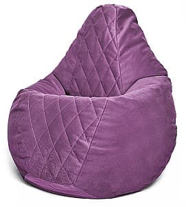 Кресло мешок Beanbag Maserrati Romb L Purple