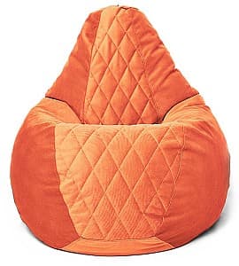 Fotoliu puf Beanbag Maserrati Romb L Orange