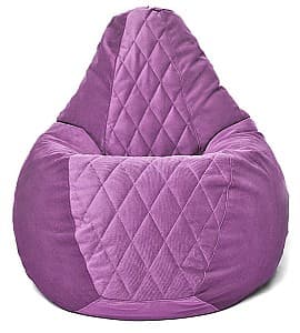 Fotoliu puf Beanbag Maserrati Romb XL Purple