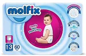 Pampers Molfix №3 3D Midi 60 buc (8690536842704)