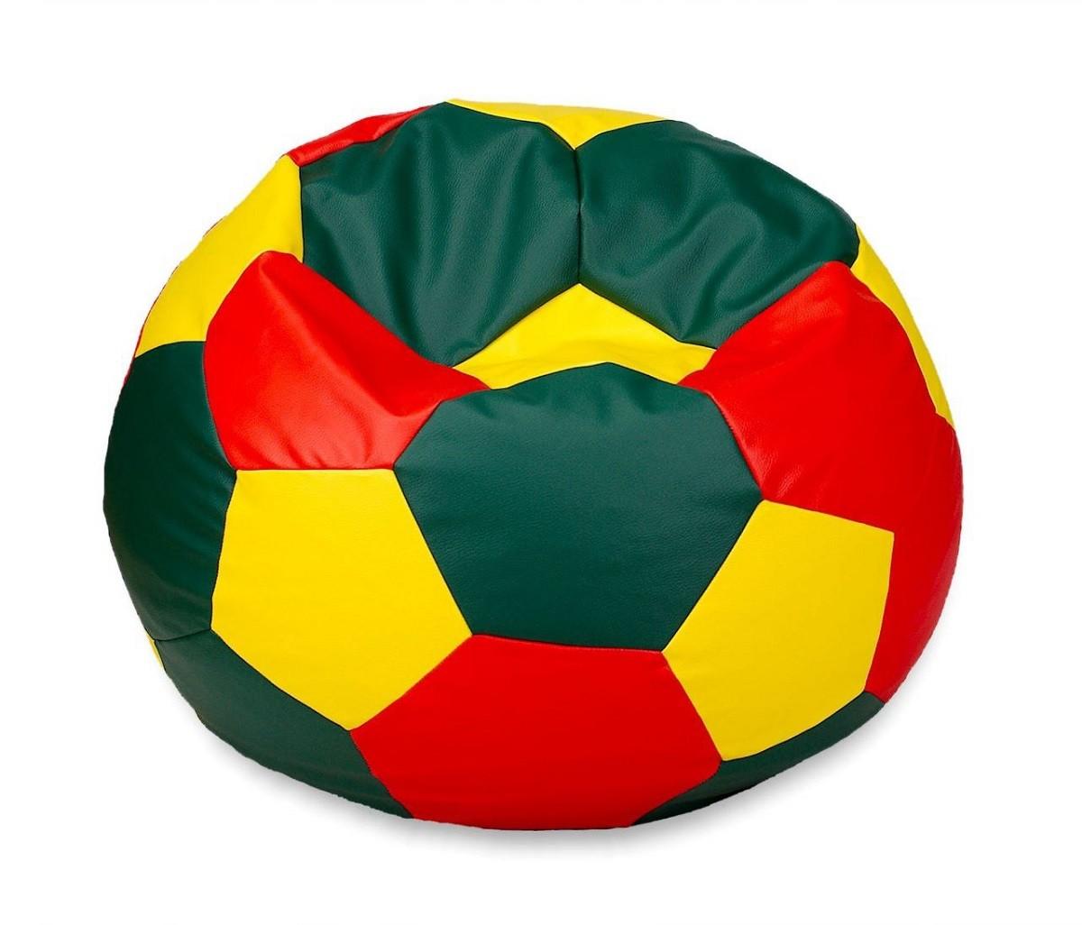Fotoliu puf Beanbag Ares L Green Red Yellow