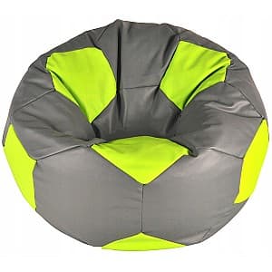 Кресло мешок Beanbag Ares L Gray Green