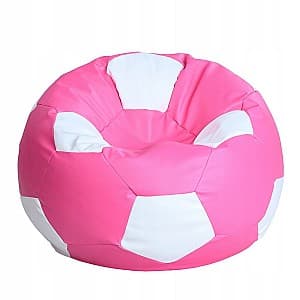 Fotoliu puf Beanbag Ares L Pink White