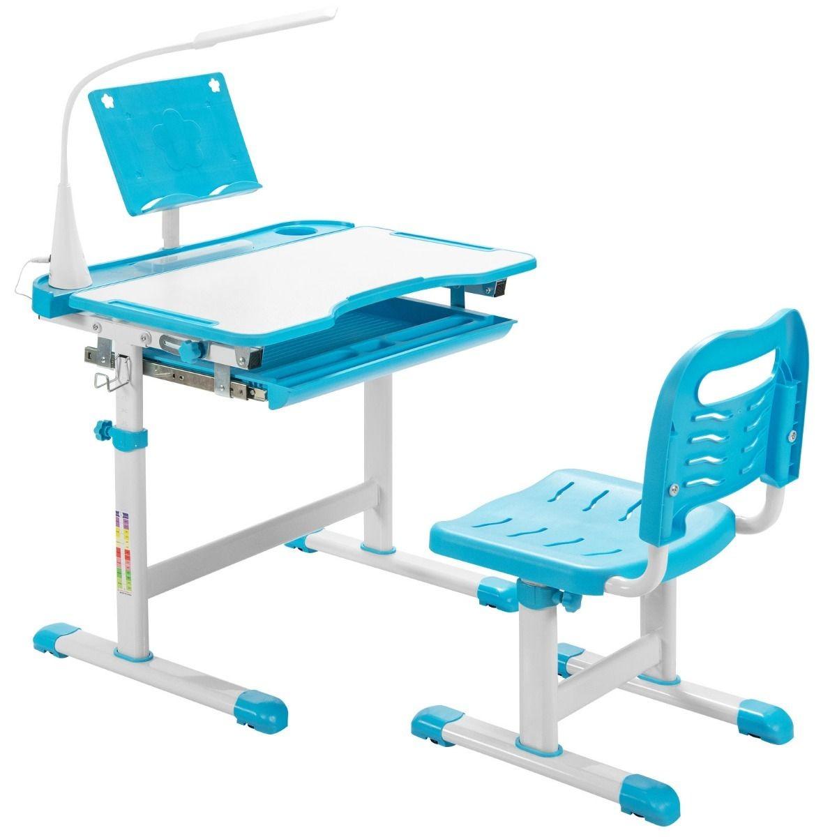 Письменный стол Costway HW67622BL Blue