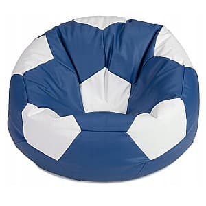 Fotoliu puf Beanbag Ares L Blue White