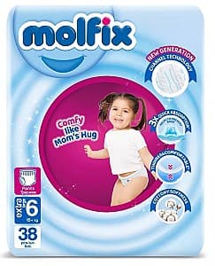 Pampers Molfix №6 3D Extra Large 38 buc (8690536842735)