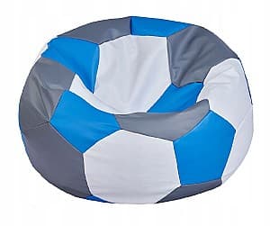 Fotoliu puf Beanbag Ares L Gray Blue White