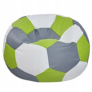 Кресло мешок Beanbag Ares XL Green White Gray