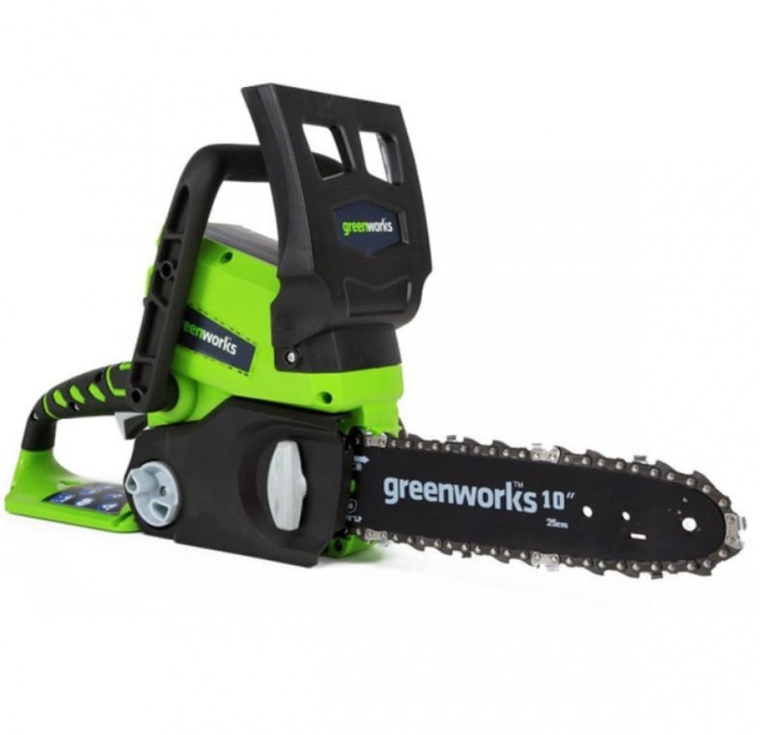 Fierastrau electric cu lant Greenworks G24CS25