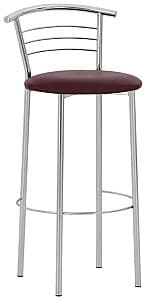 Scaun de bar Nowy Styl Marco Hoker Chrome V3 Brown