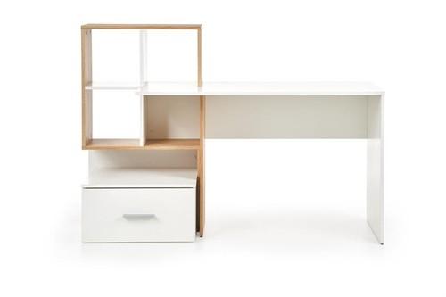 Письменный стол Halmar Дуб Золотой/Белый