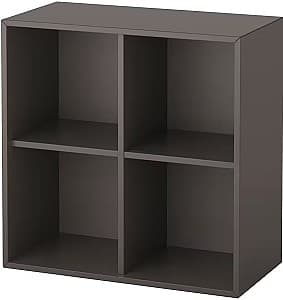 Etajera IKEA Eket 4 compartimente 70x35x70 Gri Inchis