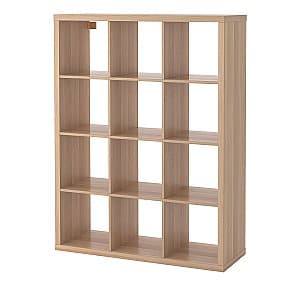 Etajera IKEA Kallax 112x147 Aspect Stejar Antichizat(Bej)