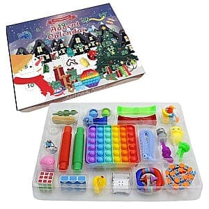 Jucarie antistres Essa Toys Calendar advent cu jucării populare antistres RX-02