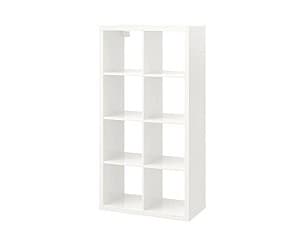 Стеллаж IKEA Kallax 77x147 Глянцевый Белый