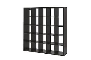 Etajera IKEA Kallax 182x182 Negru-maro