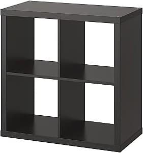 Etajera IKEA Kallax 77x77 Negru-maro