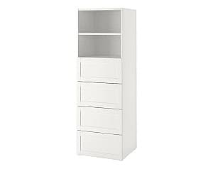 Etajera IKEA Smastad/Platsa 60x57x181 Alb