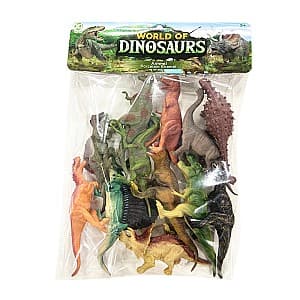 Figurină Essa Toys World of Dinosaurs (12 figurine) ZZ-13