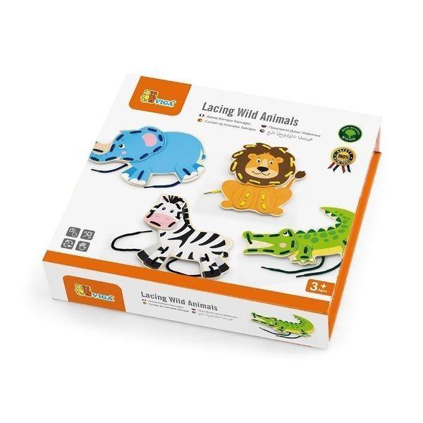 Jucarie interactiva VIGA Animale sălbatice 51326