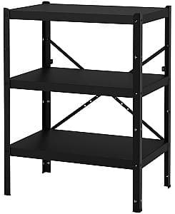 Стеллаж IKEA Bror 85x55x110 Черный