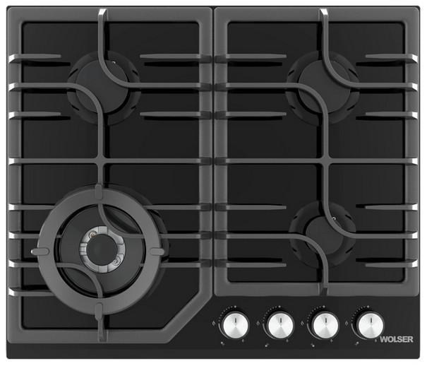 Plita pe gaz incorporabila Wolser WL-F 6402 GT IC Black