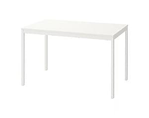 Ламинированный стол IKEA Vangsta 120/180x75 Белый