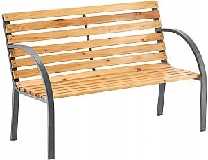 Banca gradina GardenLine MEB2790 (Grey/Wood)