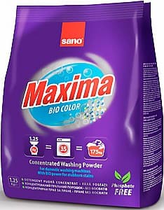 Pulbere de spalat Sano  Maxima Bio Color 1.25kg (295343)