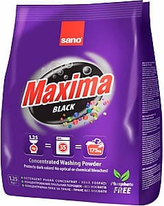Pulbere de spalat Sano  Maxima Black 1.25kg (426735)