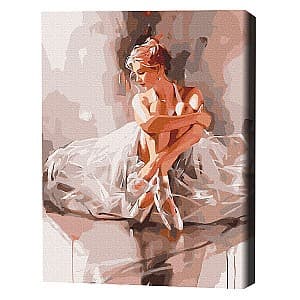 Картина по номерам BrushMe Балерина в облаке нежности BS52894