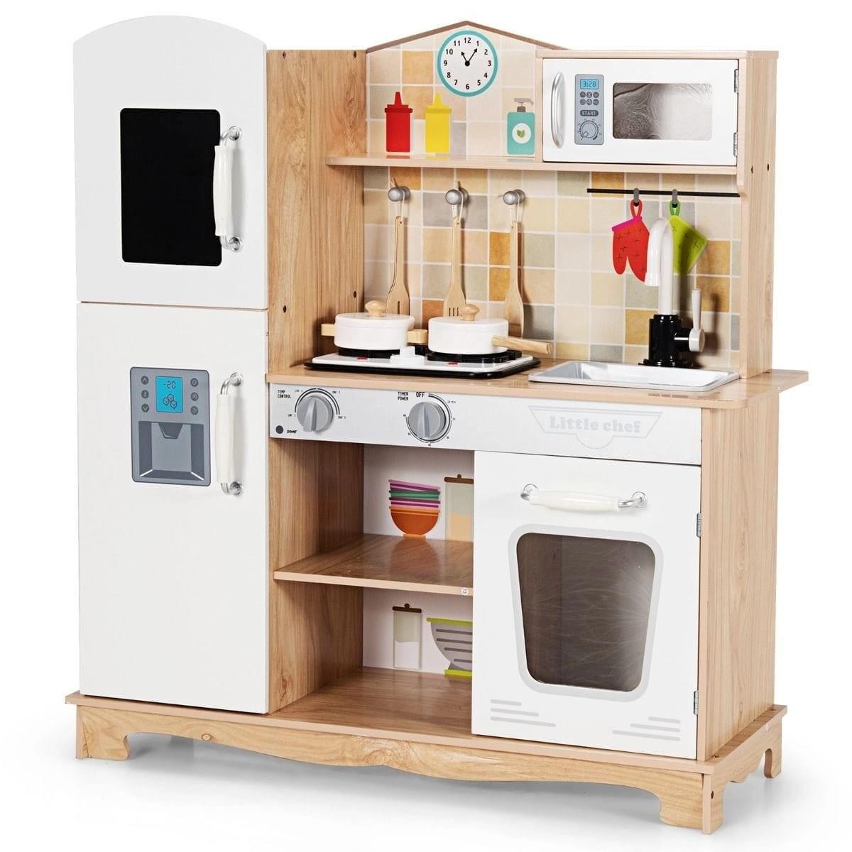 Игрушечная бытовая техника Costway HW67657 White/Natural