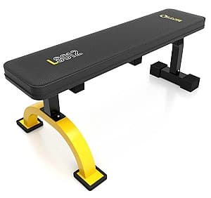 Banca de sport HMS Premium L8012 Black/Yellow