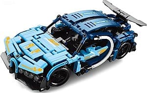 Конструктор Pingao Bugatti Blue 433pcs