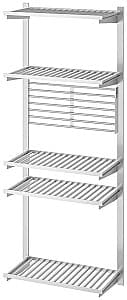 Raft de perete IKEA Kungsfors polita/gratar Inox