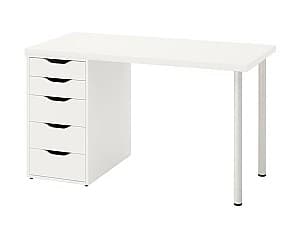 Офисный стол IKEA Lagkapten/Alex 120x60 Белый