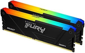 Оперативная память Kingston Fury Beast 16GB (KF432C16BB2AK2/16)