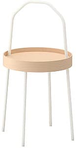 Masa de servit IKEA Burvik 38cm Alb