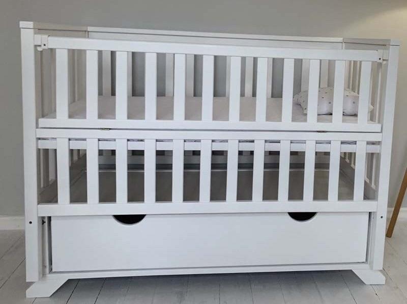 Детская кроватка Goydalka Alex Premium 1B26-1 Белый