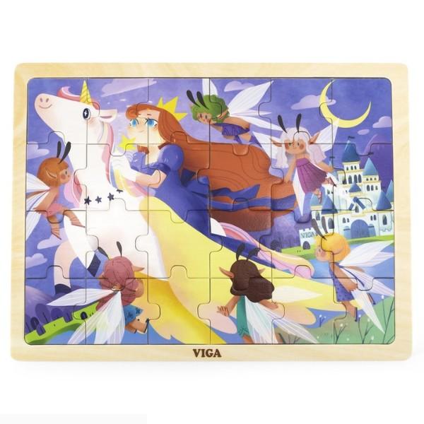 Puzzle VIGA Zburând pe unicorn 44647