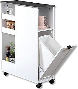 Сервировочный стол Kesper 24850 Белый/Серый