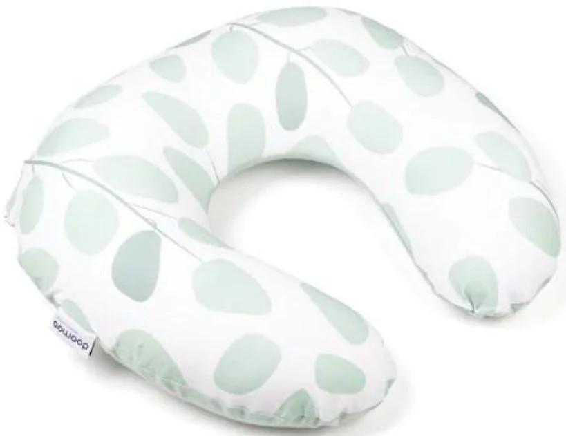 Подушка doomoo Softy Leaves Aqua Green