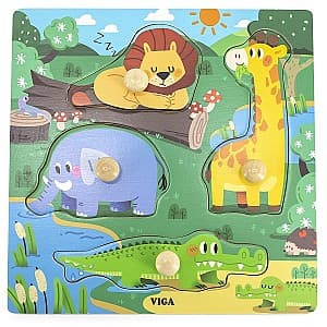 Puzzle VIGA Animale sălbatice 44593