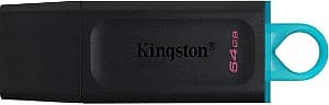 Stick memorie usb Kingston DataTraveler Exodia 64GB Black/Blue