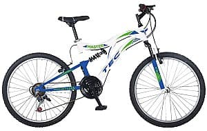 Bicicleta de munte Belderia Tec Master 24 White/Blue