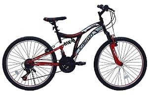 Bicicleta de munte Belderia Vision Kings R26 SKD Black/Red/Gray Light