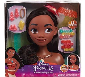 Кукла Disney Princess 87621F Базовая голова для укладки "Моана"