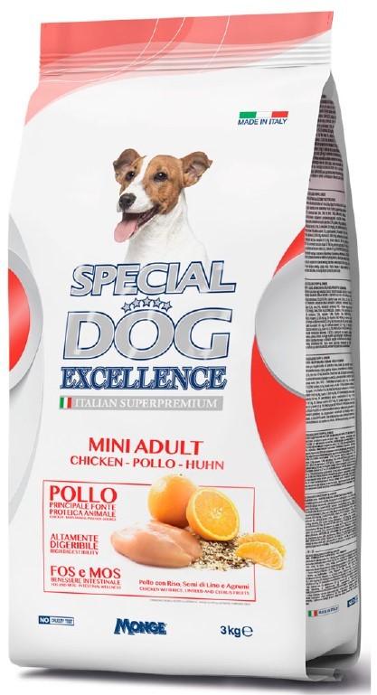Hrana uscata pentru caini Special Dog EXCELLENCE MINI ADULT Chicken 3kg
