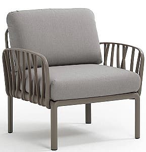 Кресло для террасы Nardi KOMODO POLTRONA Тортора (Коричневый)/Серый